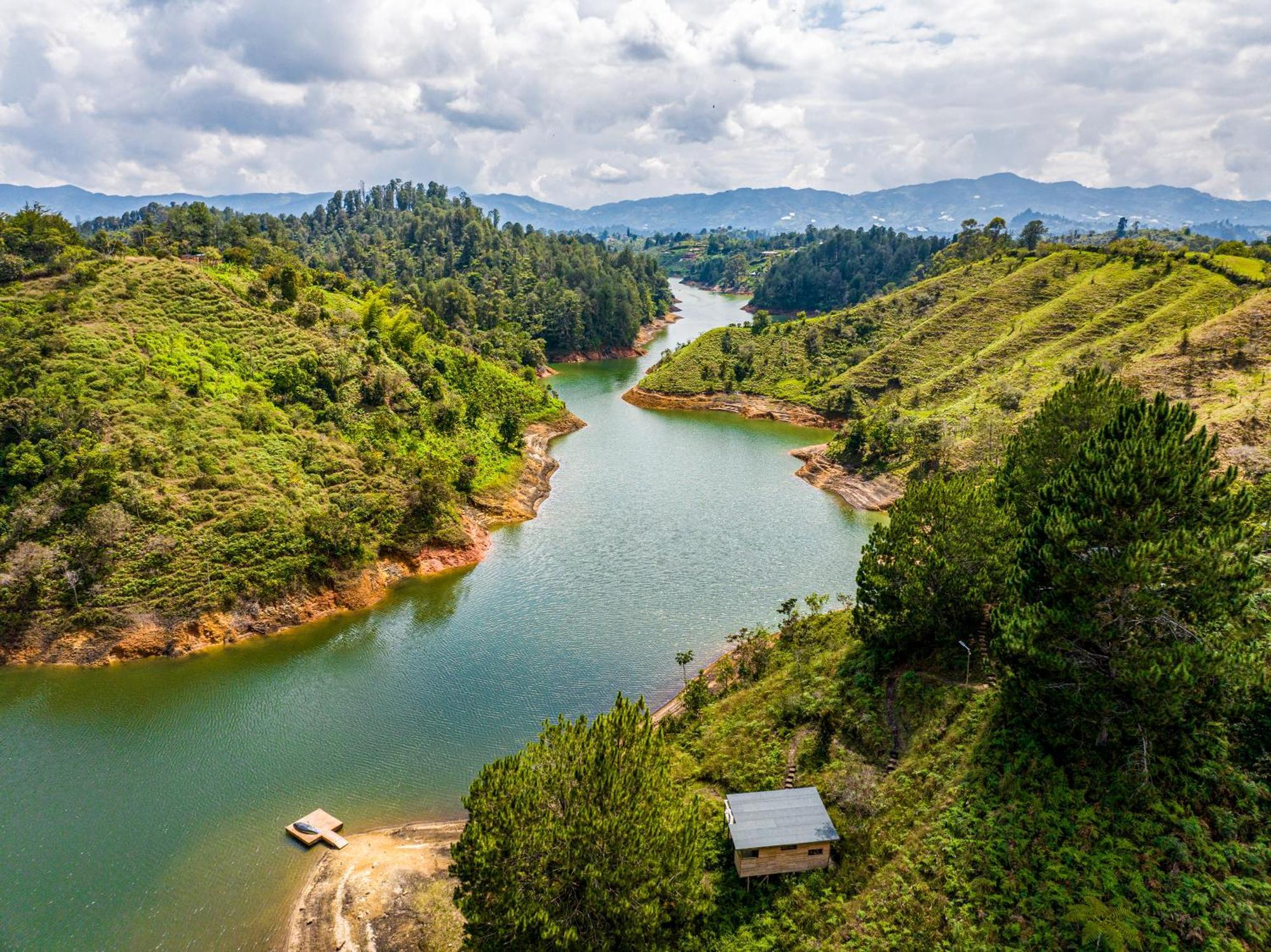 Guatapé Cabanas Refugio Himalaya מראה חיצוני תמונה