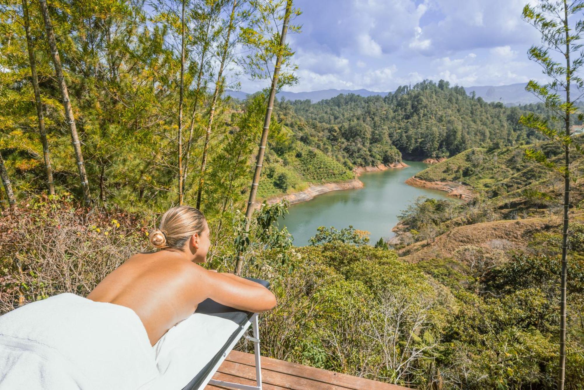 Guatapé Cabanas Refugio Himalaya מראה חיצוני תמונה