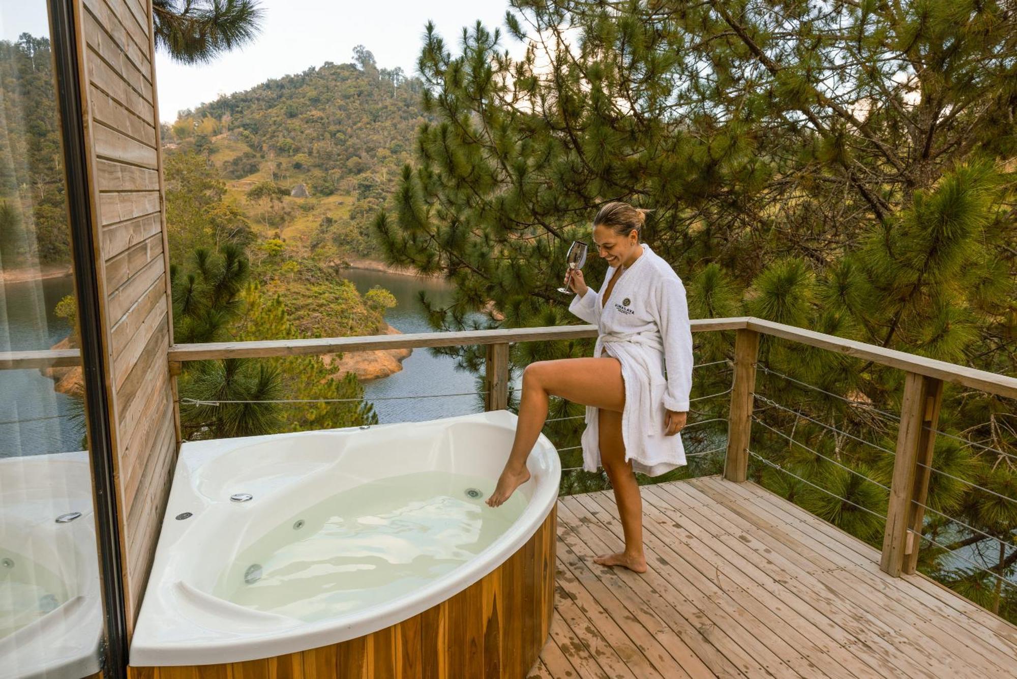 Guatapé Cabanas Refugio Himalaya מראה חיצוני תמונה
