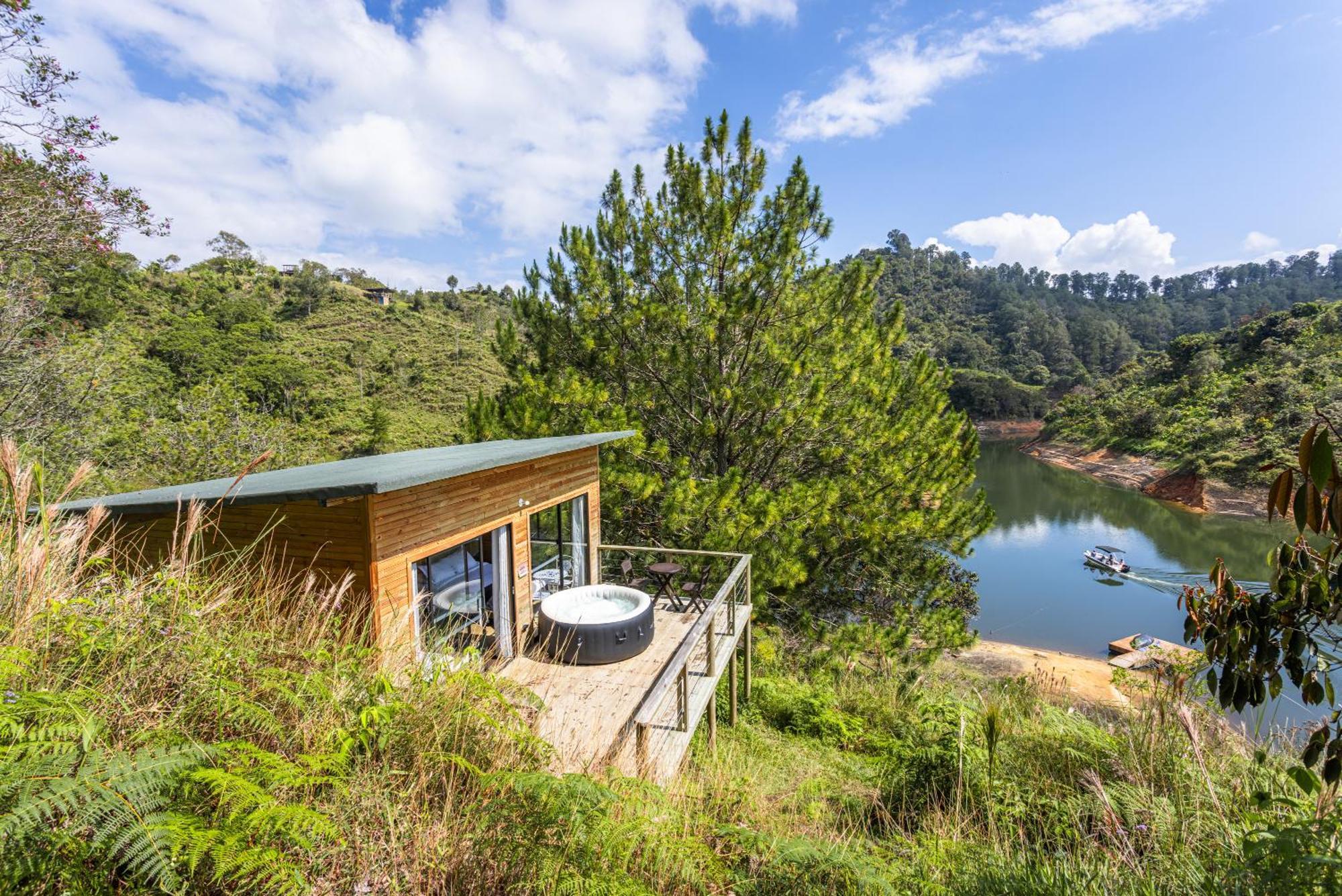 Guatapé Cabanas Refugio Himalaya מראה חיצוני תמונה